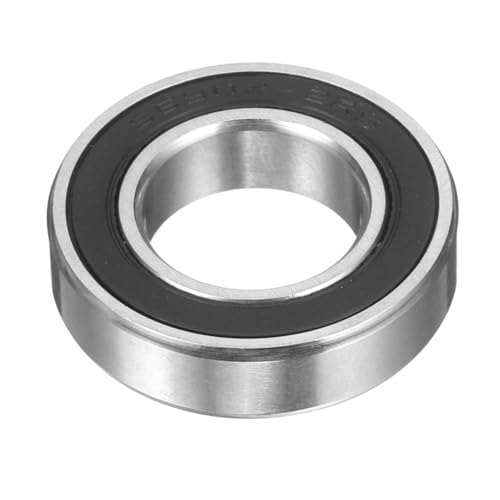 Image of sourcing map 6902-2RS Hybrid Ceramic Deep Groove Ball Bearings 15x28x7mm Si3N4 Silicon Nitride Balls Steel Rings Double Sealed Bearing for Motors, CNC Spindles (ABEC5)