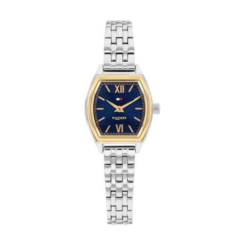 Image of Tommy Hilfiger Norah with Blue Dial Silver Stainless Steel Strap Watch for Women - TH1782869