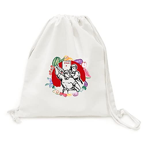 Plus de plastique cassé avec le sac en tissu pliable fruits et légumes
