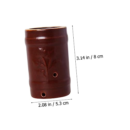 Recipiente portátil de cerámica para moxibustión, para alivio muscular y mejora de la circulación miniatura 2