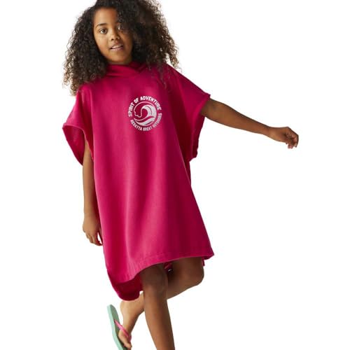 Regatta Girls Hooded Towel Robe