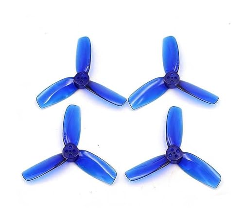 Hélice à trois pales 2828 drone FPV bleu 2.8 pouces 200mm pack