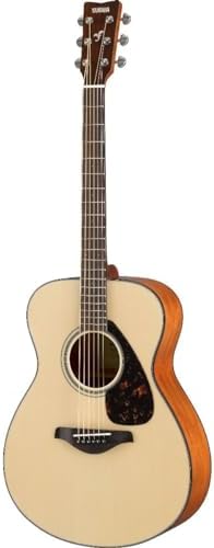 Yamaha FS800 Small Body Solid Top Acoustic Guitar, Natural