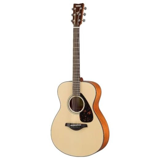 YAMAHA FS800 Small Body Solid Top Acoustic Guitar, Natural, Concert