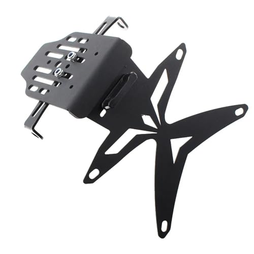 Support plaque d'immatriculation MT10 pliable idéal pour vos sorties de route dynamiques