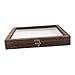 MUCKLILY Wall Mirrors Decorative Shadow Boxes Display Cases Display Cabinet Glass Display Case Butterflies Display Case Jewelry Display Case Specimen Clamshell Display Box Acrylic