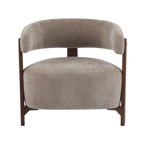 Sillón moderno plegable Marrón claro miniatura 4