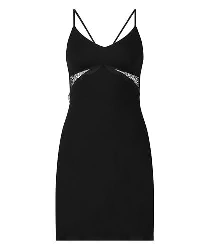 Hunkemöller Nova Slipdress Jersey - Black - S
