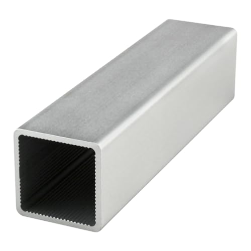 80/20 8020, 9000, 1 Inch x 1 Inch 1'x1' Aluminum Quick Frame QF Tube Profile (Clear Anodize, 36' Long)