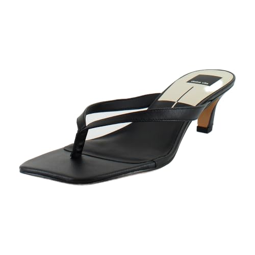 Image of Black Leather Ramia Pump Shoes by DOLCEVITA