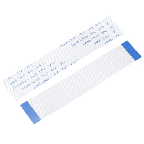 uxcell 20 pcs câble plat FFC 30 broches 0.5 mm pas 80 mm pour écran LCD