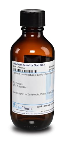 LabChem LC200501 Potassium Permanganate Solution, 1.0N (0.2M), 500 mL Volume