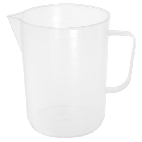 Vasos Medidores De Plástico Con Escala Precisa Y Mango Ergonómico Herramienta De Medición Para Cocina Y Medicina