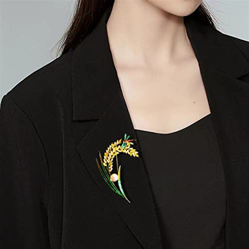 Broche de temperamento sofisticado para sujetar bufandas y abrigos 4