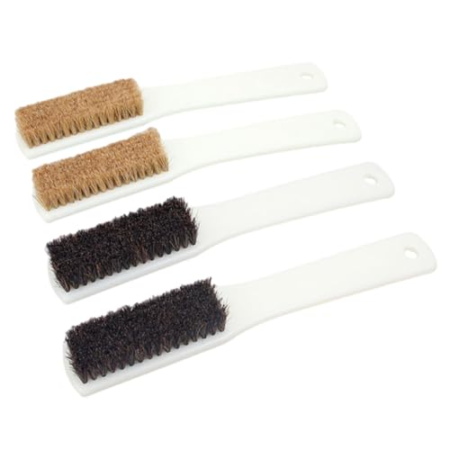 OSOLADY 4pcs Walnut Stone Cleaning Brush for Rock Climbing Chalk Bag Bouldering Cleaning Tools