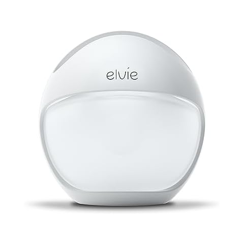 Elvie Curve Manual Wearable Breast Pump | Hands-Free, Kick-Proof, Portable Silicone Pump That Can Be Worn in-Bra for Gentle, Natural Milk Expression | Breast Feeding Essentials Cover