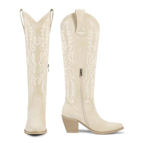 Image of wetkiss Women's Pointed Toe Cowboy Boots