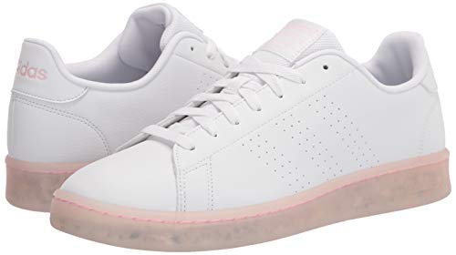 Image of adidas Womens Advantage Lace Up Sneakers Shoes Casual - White