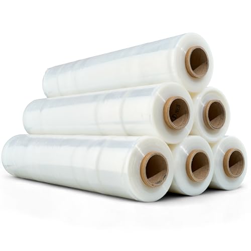 SUG - Stretchfolie Transparent 50cm x 300m - Profi Schutzfolie...