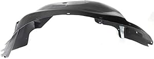 Evan-Fischer Splash Shield Front Left Side Fender Liner Plastic for Dodge Dakota 97-04