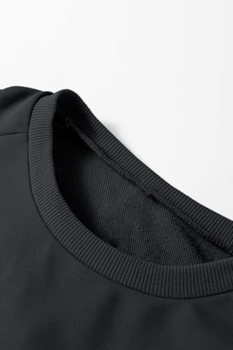 SELINK Girls Long Sleeve Tops Peace Sign Shirts Floral Peace Symbol Crewneck Tunic Shirt Casual Pullover Top3