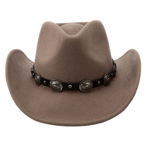 Image of Gamboa Hat Bands for Cowboy and Cowgirl Western Accesories for Men and Women Leather Style Hat Belt Band