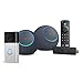 Entertainment and Security Starter pack - 2 Amazon Echo Dot Max devices + Ring Battery Doorbell (newest model) + Fire TV Stick 4K (newest model), with Alexa+ Early Access