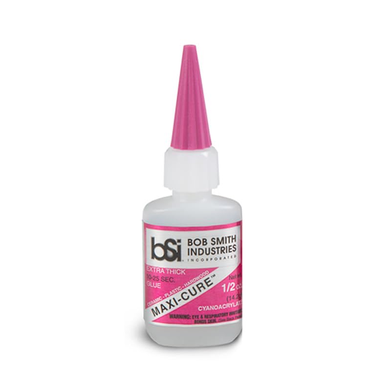 Bob Smith Industries MAXI-CURE Extra Thick CA Glue (1/2oz)