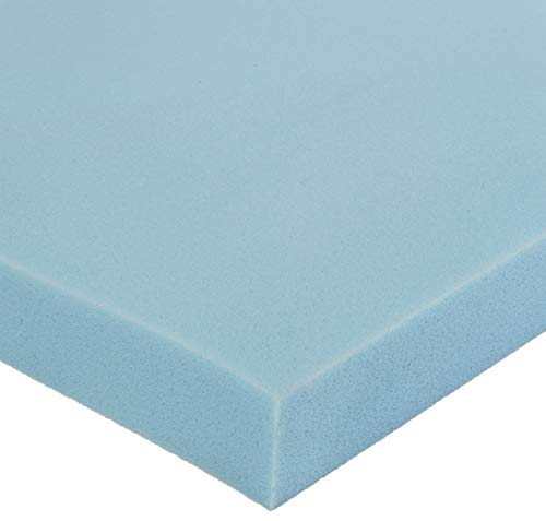 Image of Amazon Basics Queen Cooling Gel-Infused Memory Foam Mattress Topper for Better Sleep, CertiPUR-US Certified, 2 inches, Blue