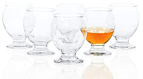 Red Co. Clear Wine Goblet Set, 7.6 Oz., 6-Pack