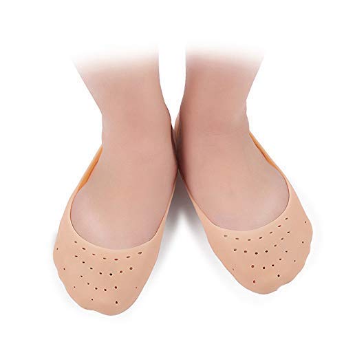 Top Select Silicone Foot Protector Moisturizing Socks for Foot-Care and Heel Cracks For Men And Women - (Free Size) (Pair of 1) 3