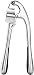 Stainless Steel Garlic Press by Kitchen Fanatic, with Silicone Garlic Peeler, Ergonomic, Pro-Quality