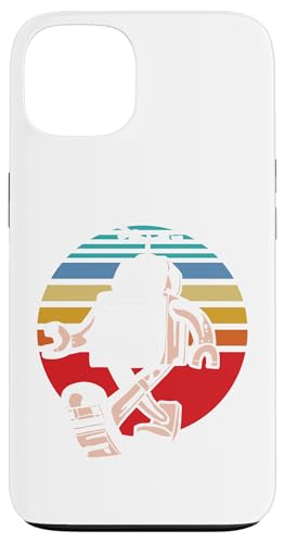 Lindo Ventilador de Robot Retro, robótica, Ciencia, Estudiante, Amante de los Robots Carcasa para iPhone 13