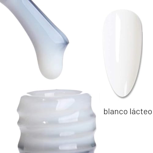 Miniatura 6 de Vishine Esmalte De Uñas Uv En Gel Color Leche - Esmalte En Gel Tipo Jelly, Laca Led Soak Off, Manicura De Uñas De Gel 8ml