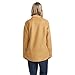 Volcom Women's Stone Bonded Sherpa Shacket Button Jacket, Vintage Brown