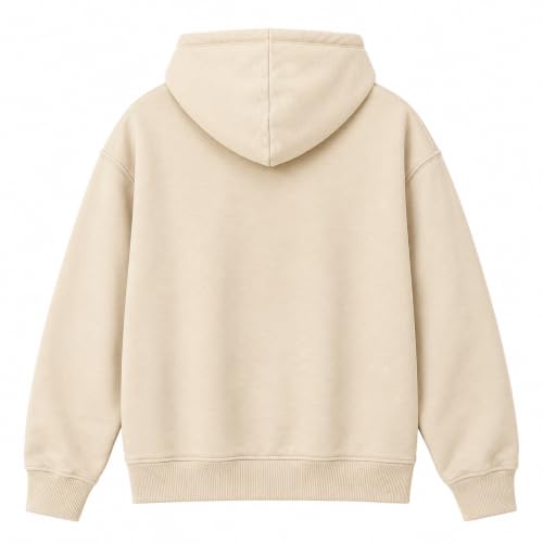Image of Maydear Custom Vintage Washed Hoodie, Personalized Text Logo Pullover Sweatshirt for Men Women