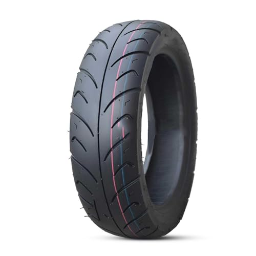 90/90-12 Tires for Scooter 90/90/12 Tubeless Street Tire 12" Ri_m, 90 90 12 Tires 54J 4P.R. 250KPA (555LBS Maximum Load)