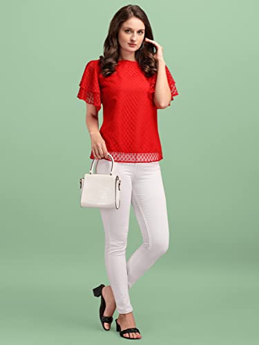 Image of Wedani Women's Solid Regular Fit Blouse