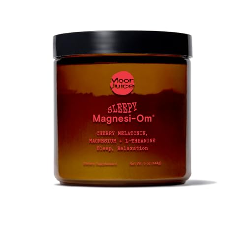 Moon Juice Sleepy Magnesi-Om Magnesium + Melatonin Cherry 35 Servings