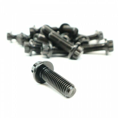Precision Parts 12 Point Up Pipe/Manifold Bolt Set Compatible with 2001-2016 Chevy Silverado/GMC Sierra 6.6L LBY LLY LBZ LMM LML Duramax Diesel