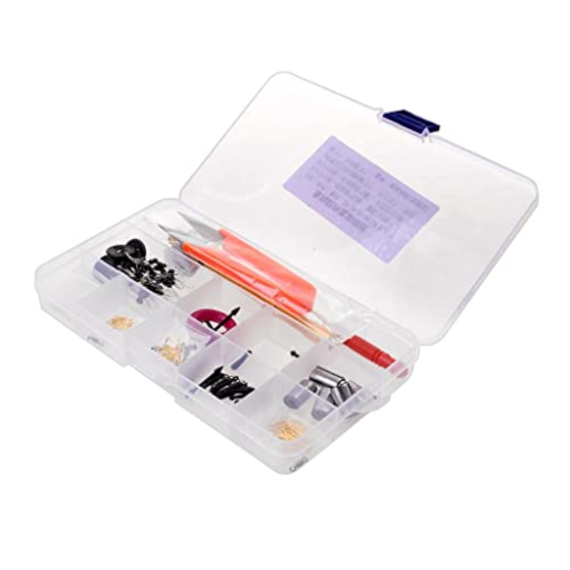 Fishing Tackle Box Set with Hooks & Rigs, Carp Fishing