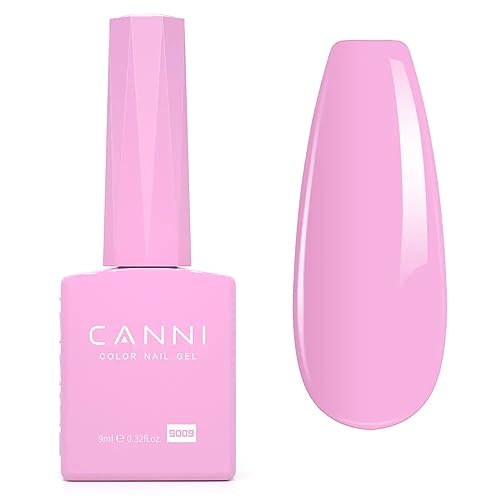 Image of CANNI UV Gel Nail Polish, 1Pcs Gel Polish 9ml Color Nail Polish Gel High Gloss Soak Off U V Gel Nail French Nail Manicure Salon DIY - 9009
