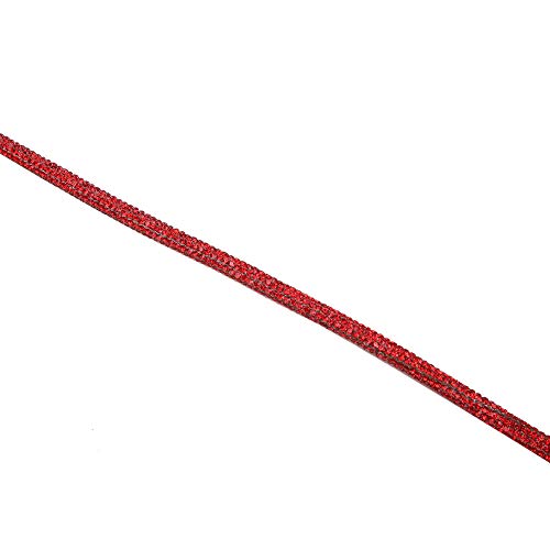 Corda de tubo de strass, corrente de strass multifuncional para acessórios de vestuário para colares