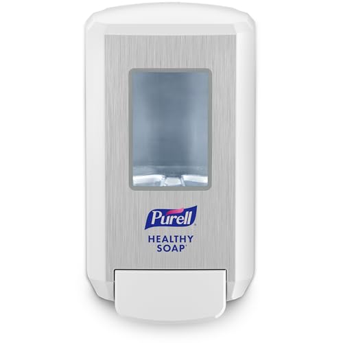 Image of PURELL CS4 Push-Style Soap Dispenser, White, for 1250 mL PURELL CS4 HEALTHY SOAP Refills (Pack of 1) - 5130-01