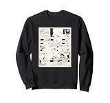 Bonito diseño e impreso con una tira cómica antigua de Krazy Kat