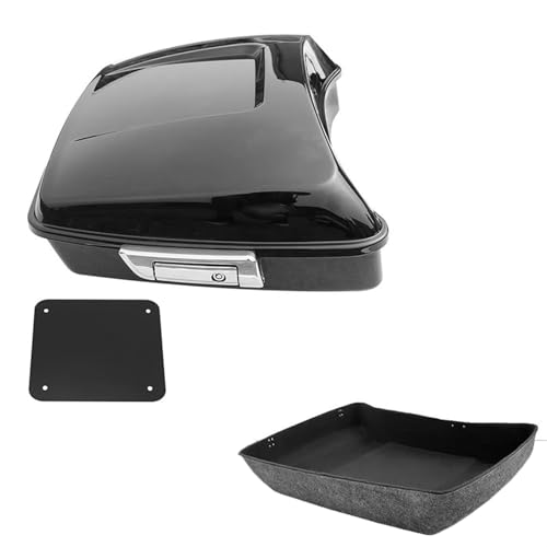 Plaque de base coffre moto Razor Chopped pour éviter les vibrations sur Road King 14-25