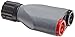 Pomona 72937 Brass IEC Insulated BNC (Male) to Two 4mm Male Banana Jacks, 500V Cat I, 150V Cat II (Pack of 5)