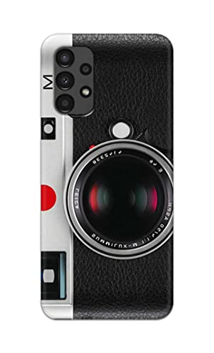 Image of Printed Hard Back Cover Case for Samsung Galaxy A13 4G Back Cover (Vintage Camera) -702