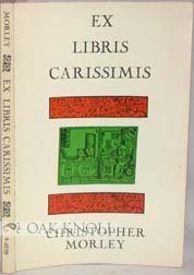 Ex Libris Carissimis B0007EJ4OC Book Cover
