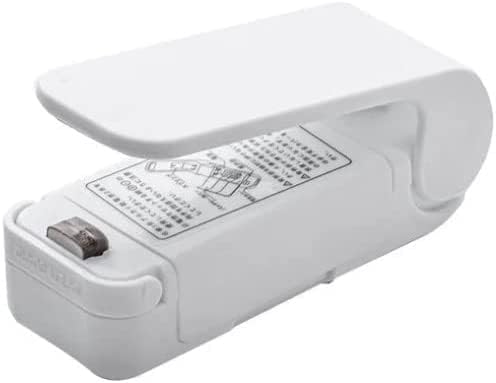 ZBOYZ Mini máquina de sellado de bolsas de calor portátil sellador de calor práctico sello adhesivo para alimentos aperitivos accesorios de cocina